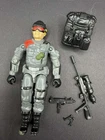 1986 GI Joe LOW LIGHT V1 100% Complete ARAH Figure W. Bipod Vintage Hasbro