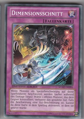 YU-GI-OH Dimensionsschnitt Common WGRT-DE094