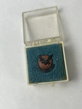 1930s Eagle & Phenix Cotton Mill 5 Year Service Award Sterling Silver Pin