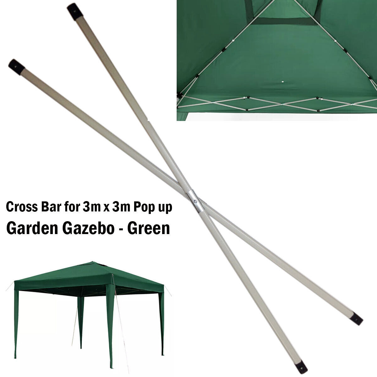 Double Replacement X (Cross) Bar 99cm Spare Part Pop Up Gazebo Frame P No 