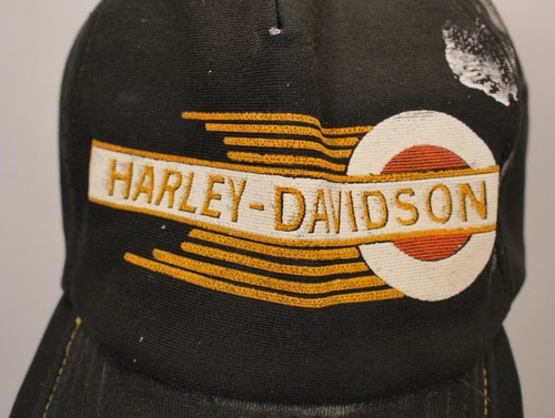 Lote de 3 gorras/sombreros Harley Davidson Snapback de colección como nuevos años 80 - Imagen 17 de 24