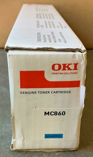 OKI 44059211 Toner cyan f. MC860 NEW & OVP - Afbeelding 2 van 3