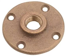 NEW Anderson Metals 738151-08 Brass Floor Flange, 1/2" PIPE THREAD 6895155
