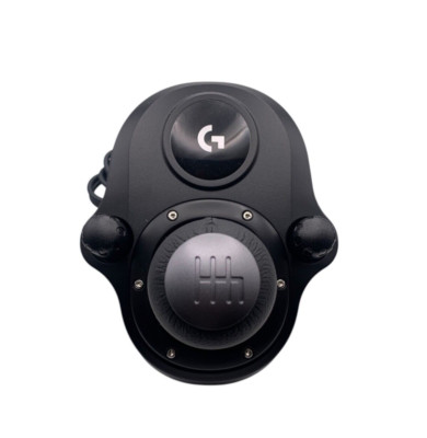 Logitech G Driving Force Shifter 6 Gänge Echtleder Schwarz Wie Neu