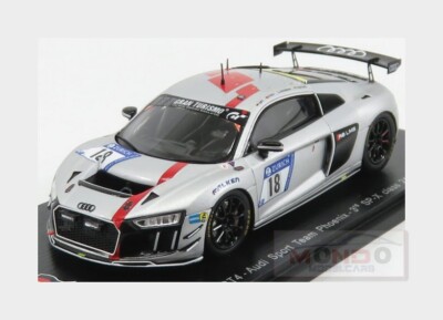 1:43 Spark Audi R8 Lms Gt4 #17 Nürburgring 2017 Abt R-Frey Huisman Terting SG302