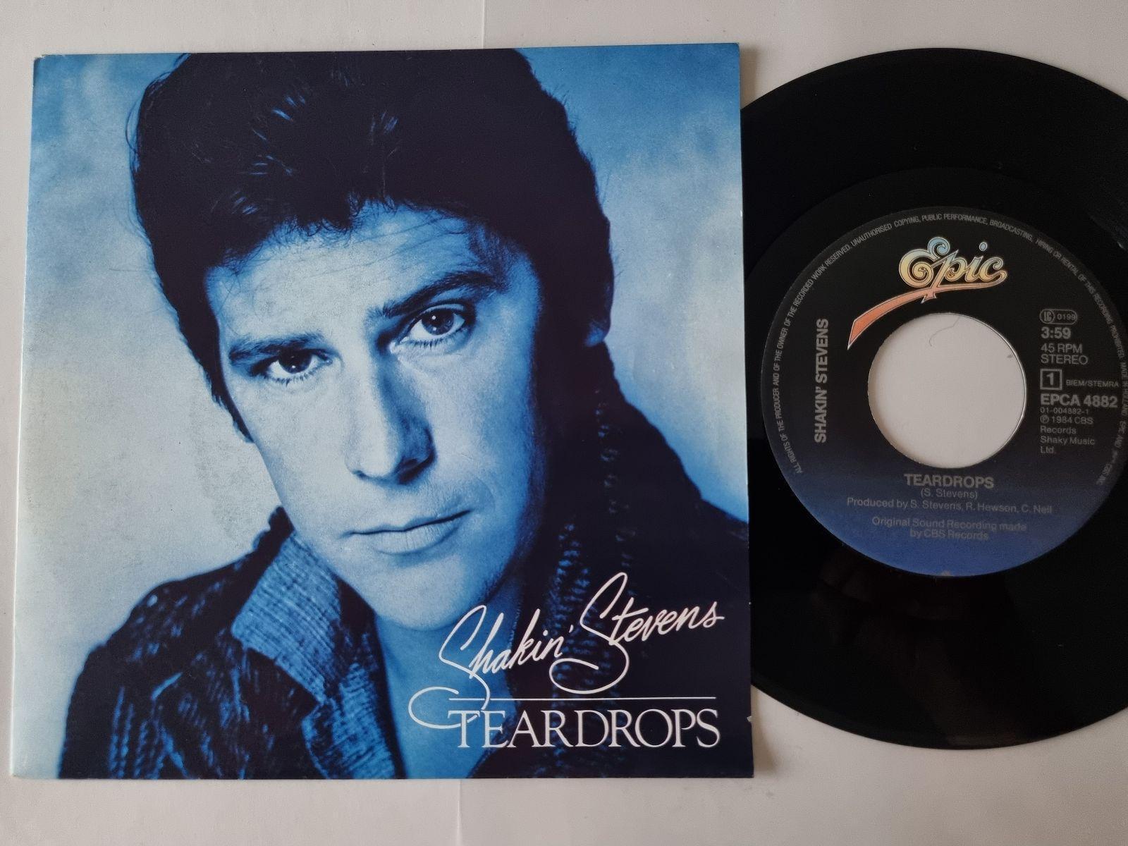 7"" Single Shakin' Stevens - Teardrops Vinyl Holland