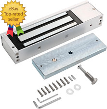 Electric Magnetic Lock 500KG 1200LBS Holding Force Electromagnet Lock 12V Fail S