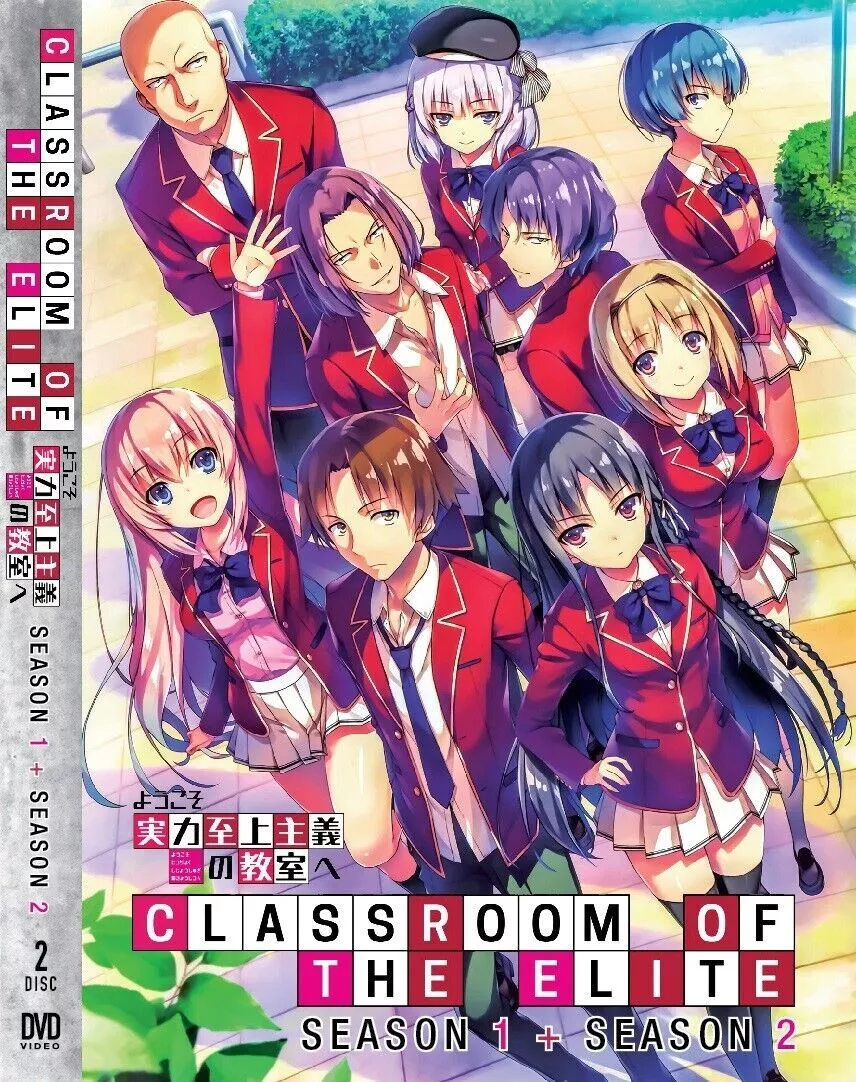 DVD Only Classroom of the Elite 2nd Season DVD Vol.1 w/o Vol.0 Animation  Japan