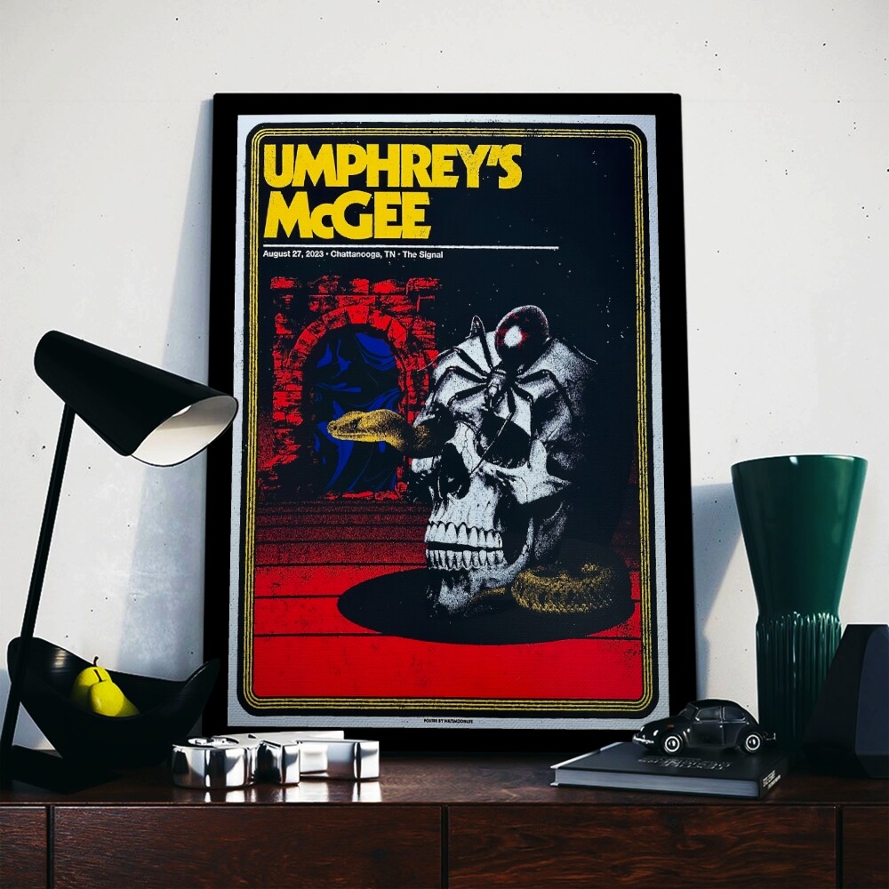 Umphrey’s McGee Concert The Signal Chattanooga, TN August 27, 2023 Poster