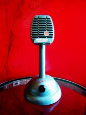 Vintage 1950's General Electric 97U29 / Shure 510C C.M microphone harp Hi Z