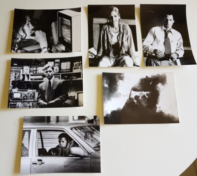 6 Pressefotos Julia Roberts, Sam Shepard, Denzel Washington  Film Die Akte 1994 