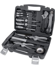 Set di utensili per la casa, 32 pezzi, Nero/Grigio