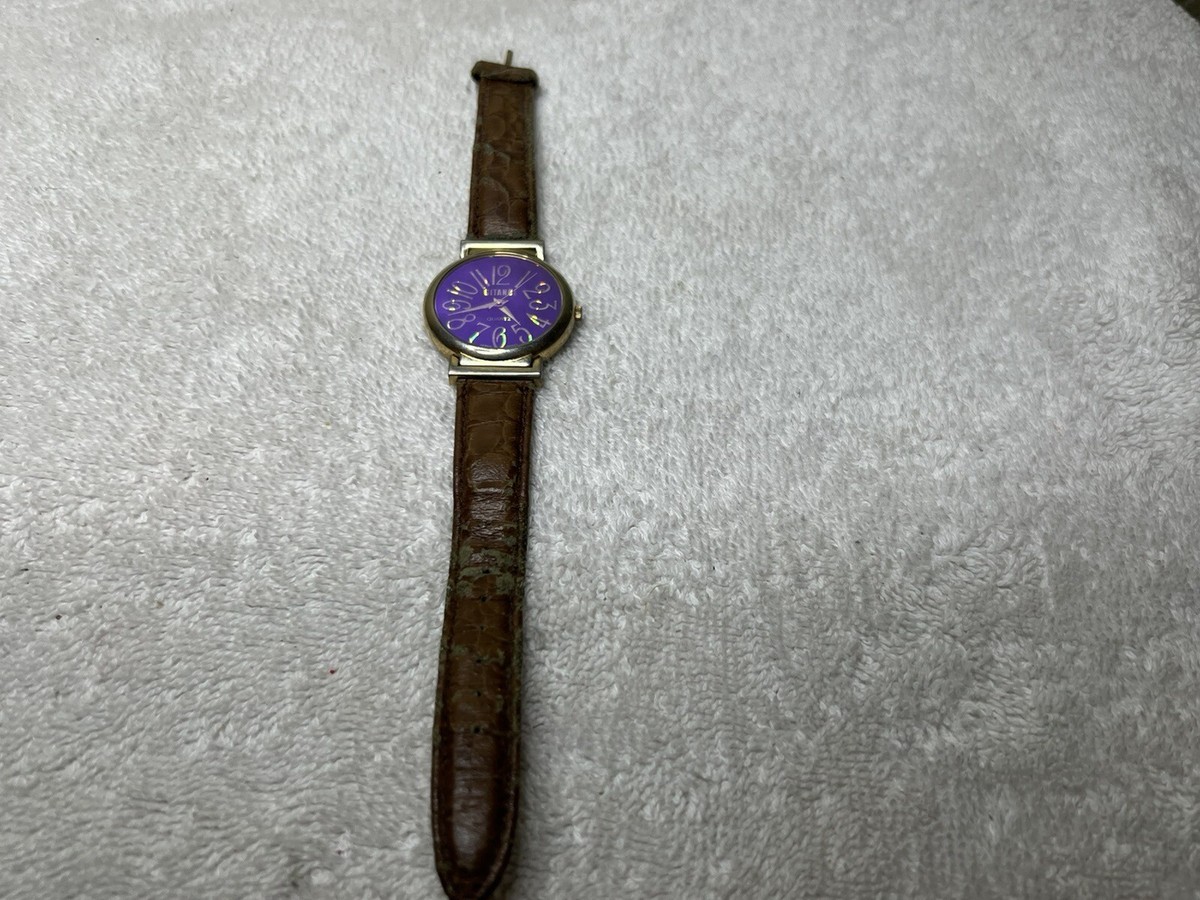 Gold Gitano Purple Diamond Dial Watch Diamond Rolex Datejust Watch for Men 16233 | 36Mm | Purple  main image 4