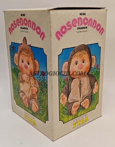 FIBA ROSE BON BON ROSEBONBON ORSO SANKYO JAPAN 30cm VINTAGE 1981 NEW IN BOX - Picture 11 of 15