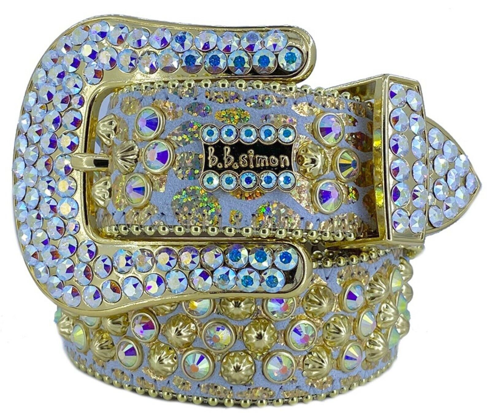 B.B. Simon Metallic Belt