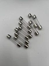 Lot of 10 Littelfuse 3AG 4A 250 Volt 4 Amp Fast Acting 1/4" x 1-1/4" Glass Fuses