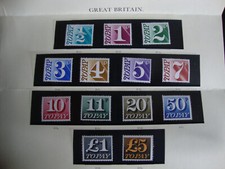 GREAT BRITAIN POSTAGE DUES.