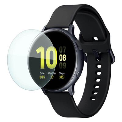 StrapsCo Tempered Film Screen Protector for Samsung Galaxy Watch Active2 
