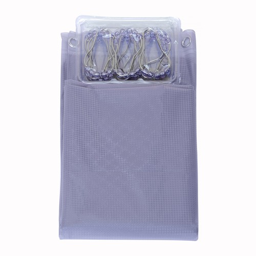 Waterproof PEVA Plastic Shower Panel Bathroom Mould Proof Curtains Curtain Panel - Picture 31 of 40