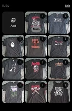 You Choose Wrestling Shirts! See Description for Full List NJPW WWE AEW GCW TNA