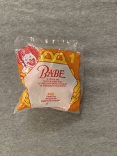 Vintage 1995 McDonald's Happy Meal Babe Pig Movie Kids Toy piggy swine plush