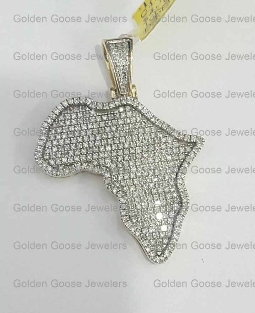 Diamond cheap africa pendant