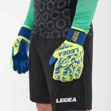 LEGEA Guanti Portiere Calcio Calcetto adulto Uomo Bambino da blu tg 7 8 9 10 11 