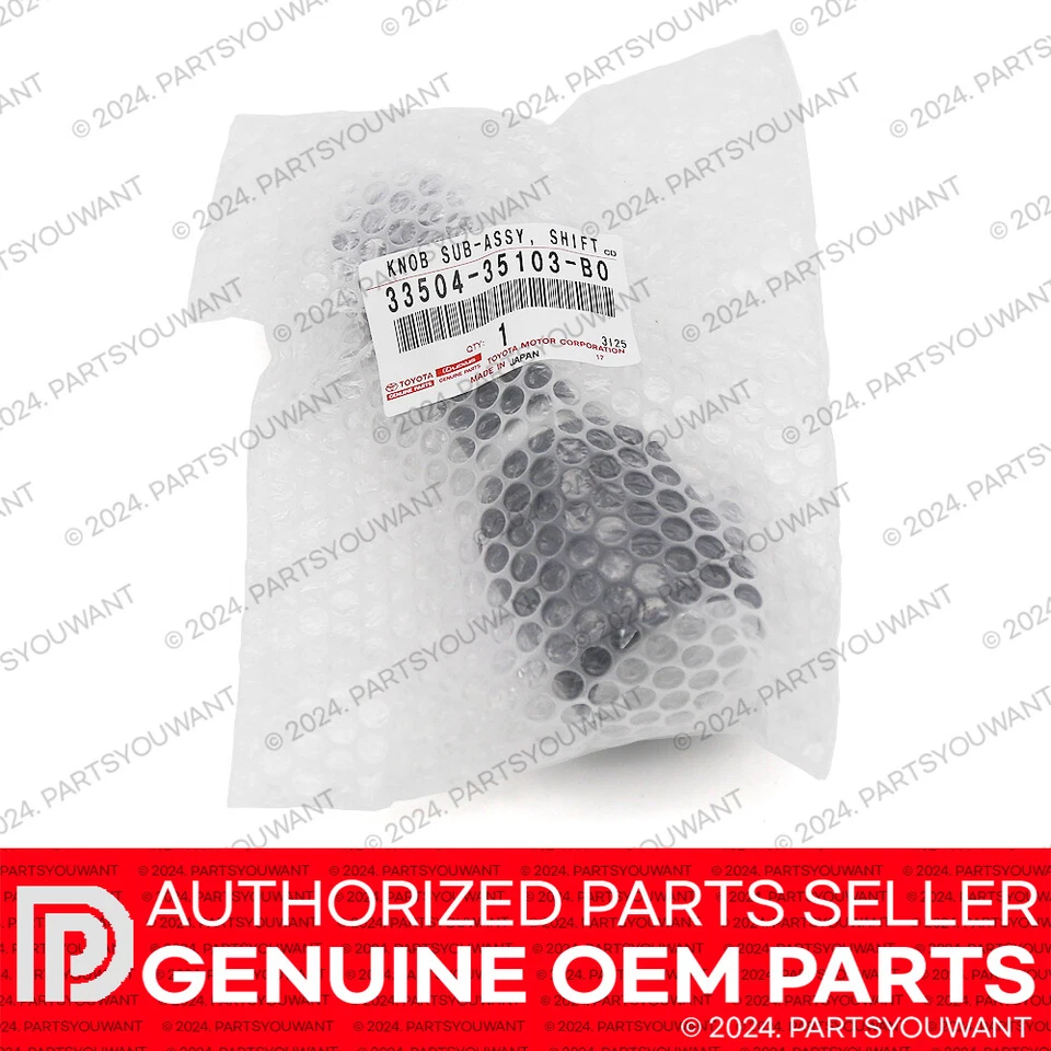 GENUINA Toyota 07-14 FJ Cruiser ATM transmisión automática perilla de cambio 33504-35103-B0 Foto 4 de 4