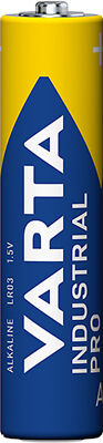 Industrial Varta Pro AAA Micro 1.5V Battery LR03 BULK