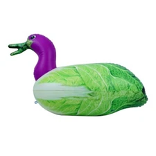 Inflatable World Inflatable Cabbage Duck Toy 26" L