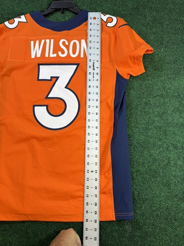 Russell Wilson Denver Broncos Nike Vapor Elite Jersey Size Mens 40 (M) - Picture 10 of 10