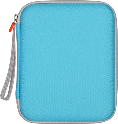 Card Case for Yoto Cards,80 Pockets Holder Player & Mini Light Blue