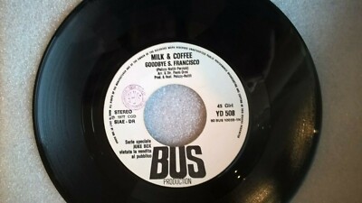 45 giri 7'' J.B.MILK & COFFEE Goodbye S. Francisco JOHN PAUL YOUNG Love Is In The
