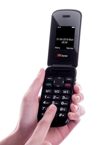 Flip TT140 Mobile Phone Camera Bluetooth Folding Easy Pay As You Go - Cheapest - Afbeelding 10 van 12