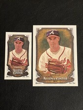 2024 Topps Allen & Ginter Greg Maddux Braves lot (2): A&G Back Mini & Base #220