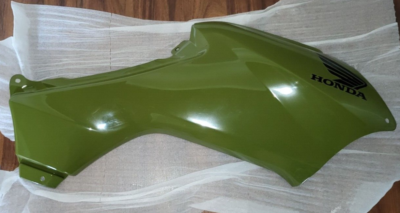 HONDA RECON 250 TE, TM RIGHT BODY SIDE PANEL, SCOUT GREEN 83550