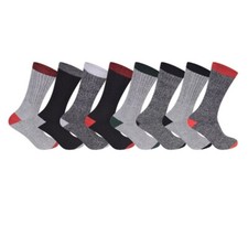 3 / 6 / 12 Pairs Mens Merino Wool Blend Military Work Boot thermal Socks 2.8 Tog