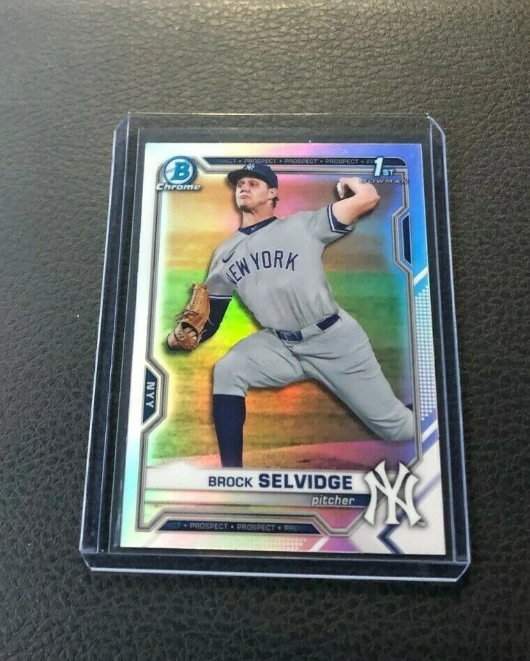 Bowman Chrome Draft Sapphire Edition Brock Selvidge #BDC-24 2021