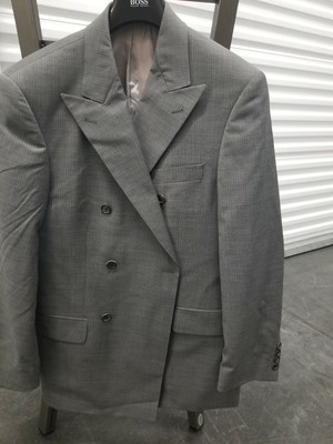 boss double breasted suit