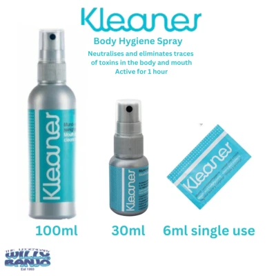 Kleaner Detox Toxin Cleaner Multi Listing -Mouthwash Spray Saliva Skin Cleansing