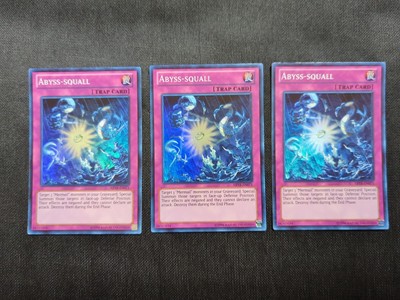 Yu-Gi-Oh! Abyss-squall (ABYR-EN071) Super Rare - 1st Edition Sammelkarte Aus Abyss Rising
