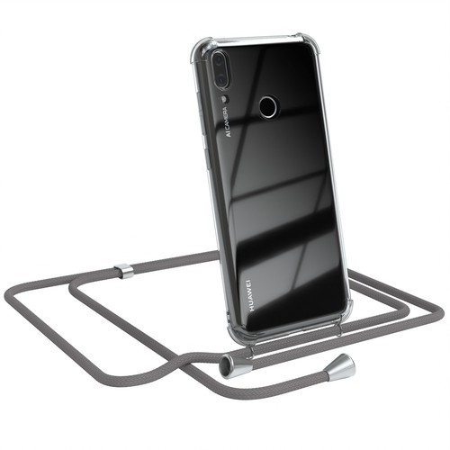 Do Huawei Y7 2019 Y7 Prime 2019 Etui na pelerynę z paskiem Łańcuch na telefon komórkowy Ochrona Silikon - Zdjęcie 16 z 26