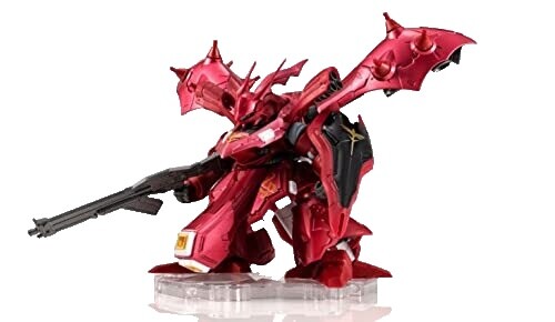 Bandai Tamashii Nations - Figurina Gundam Nightingale Nxedge Style 9 Cm - Modello Articolato Con Fucile, Ascia, Scudo E 10 Imbuti - 3
