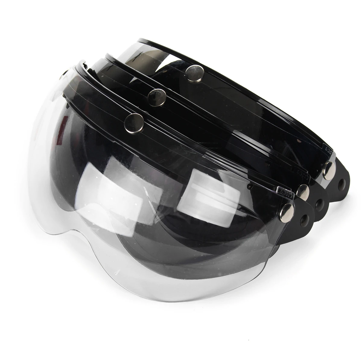 Motorcycle Half Helmet 3-Snap Flip Up Visor Face Wind Shield Goggles | eBay Motorcycle Half Helmet 3-Snap Flip Up Visor Face Wind Shield Goggles | eBay