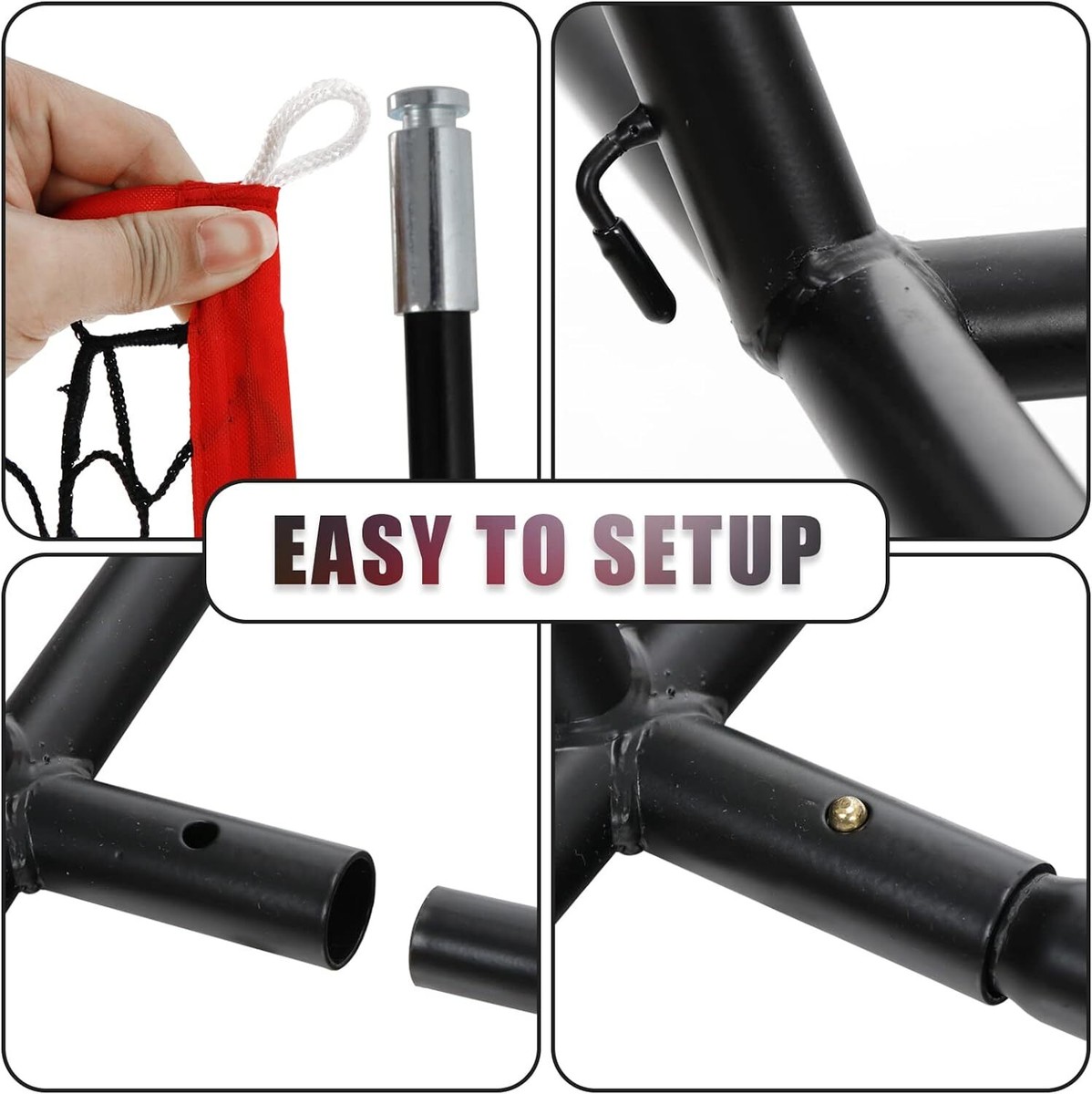 Baseball Softball Practice Net 7x7ft - Portable Batting Cage For Hitting, Pitching & Catching - Training Equipment With Carry Bag & Strike Zone - View #11