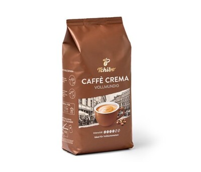 Tschibo Caffé Crema Vollmundig Bohnen 1 kg