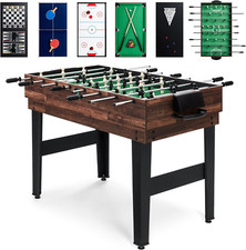10-in-1 Combo Game Table Set for Home  Game Room
