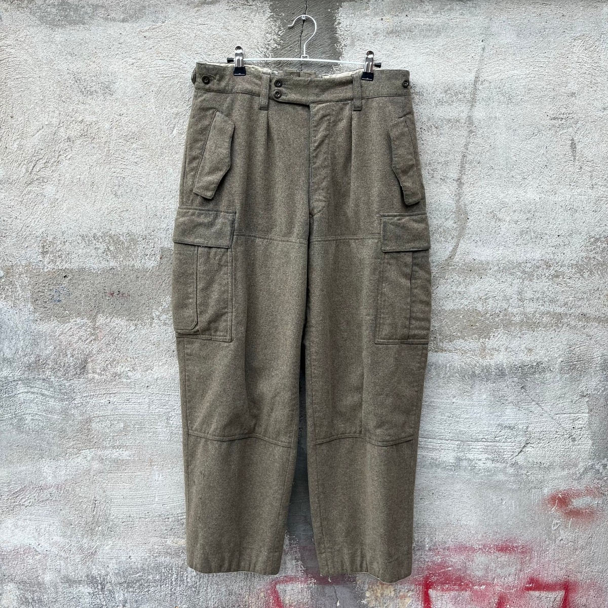 パンツ CLASSIC WINTER WOOL CARGO PANTS Wool Cargo Pants – Johnson