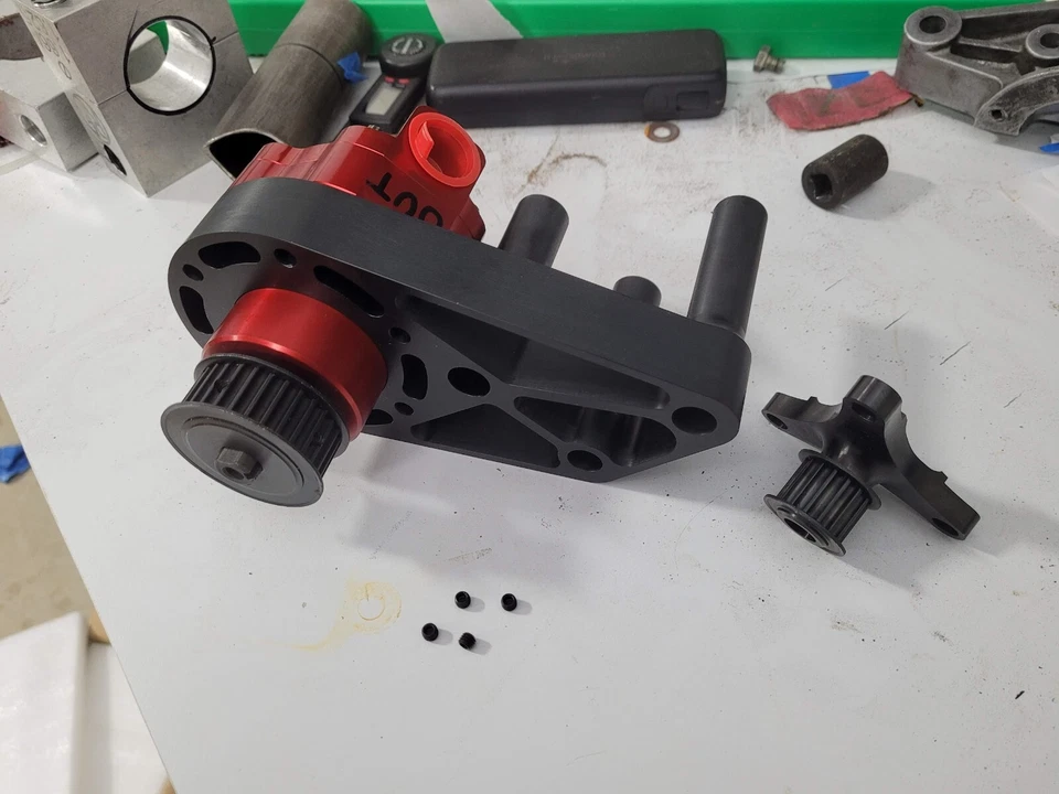 MIATA 机械燃料泵套件 数控账单 轻量级 6061 涡轮 E85 BP — 第 4/4 张图片