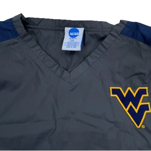 West Virginia Mountaineers Jacket Men Small Pullover Windbreaker Windshirt WVU * - Picture 5 of 13